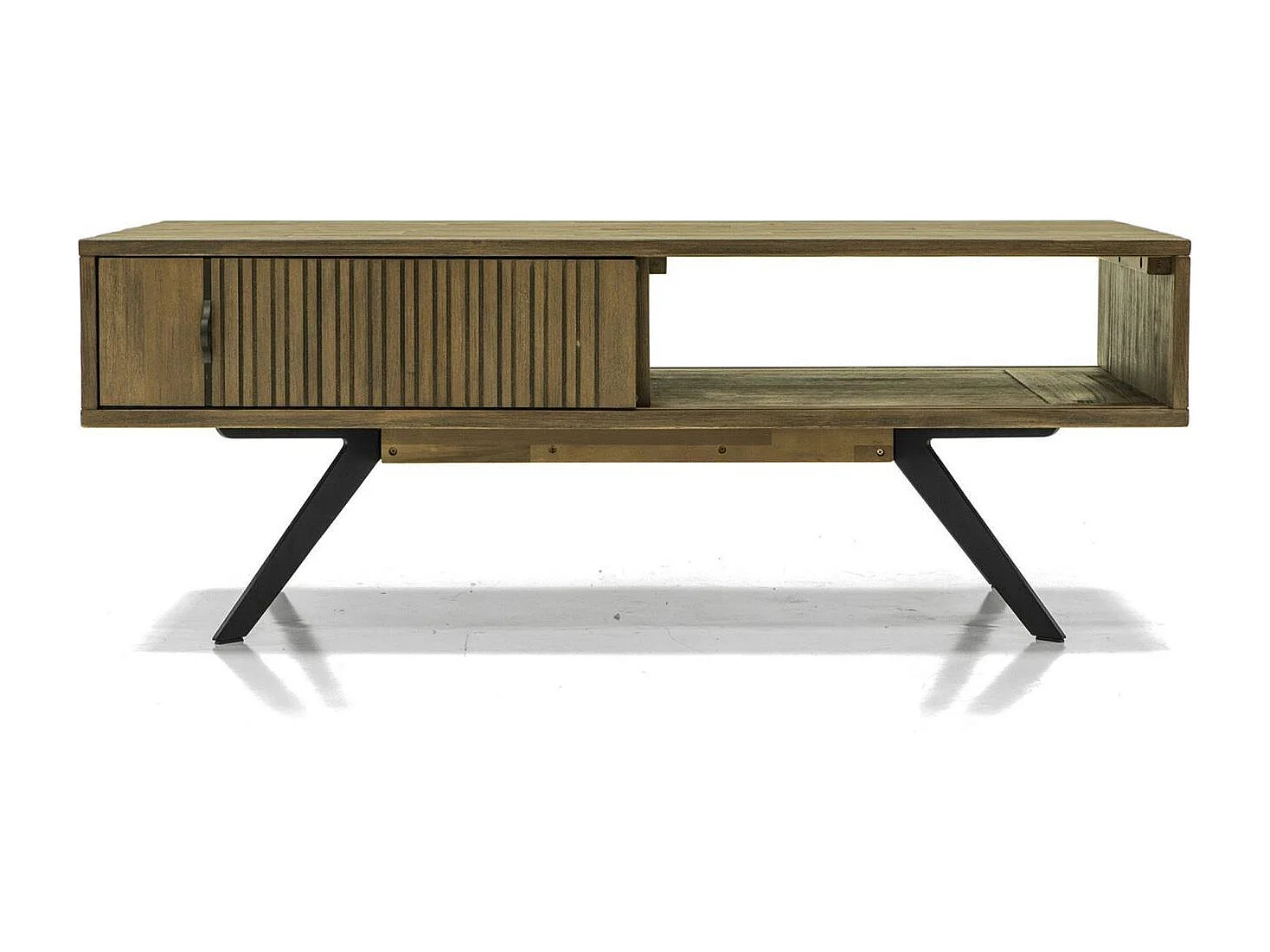 Table basse 120x45x60 cm marron Massa MASL06