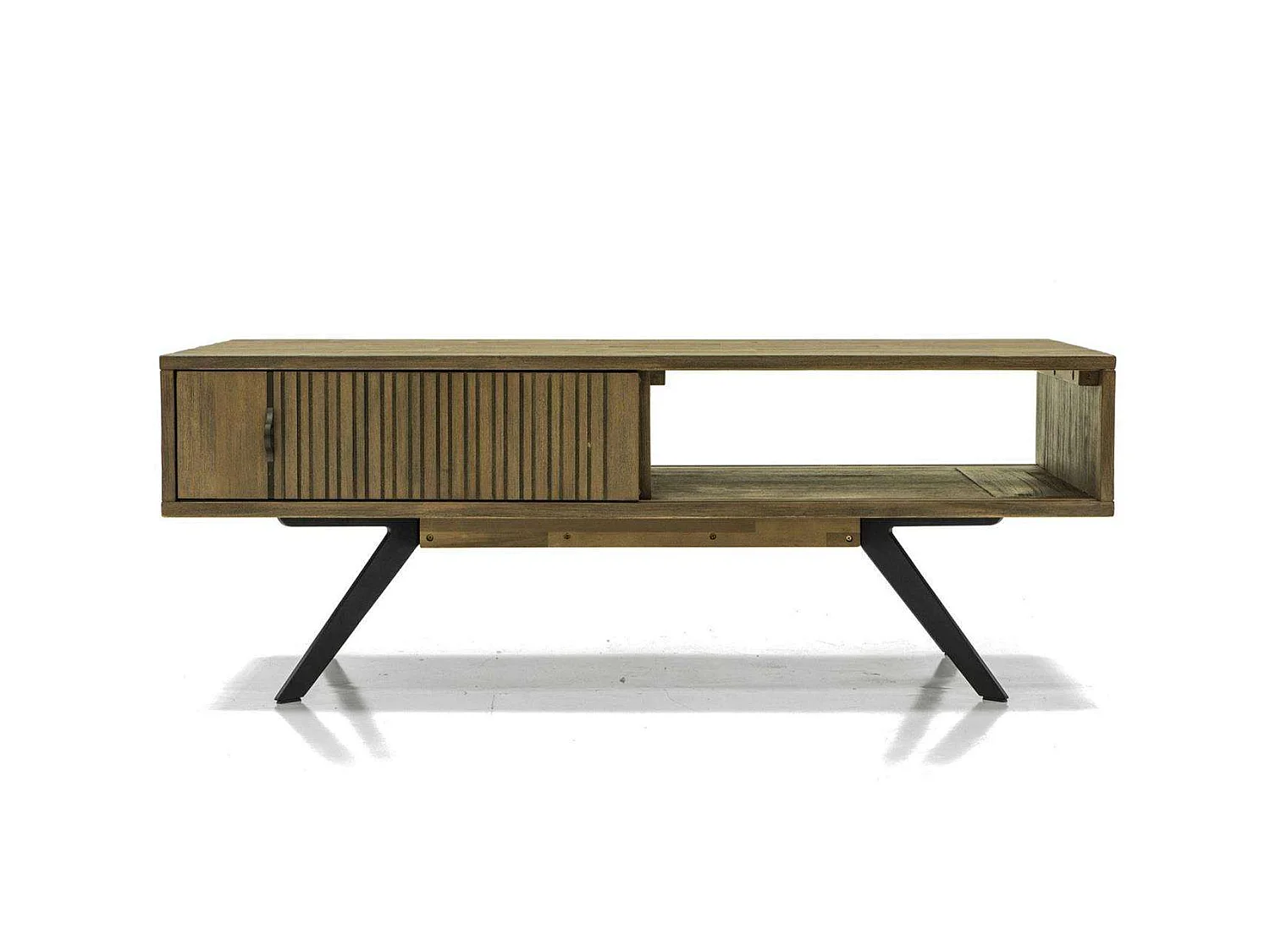Table basse 120x45x60 cm marron Massa MASL06