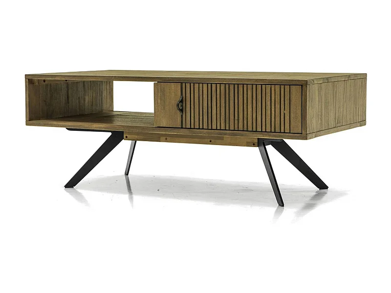 Salontafel 120x45x60 cm bruin Massa MASL06