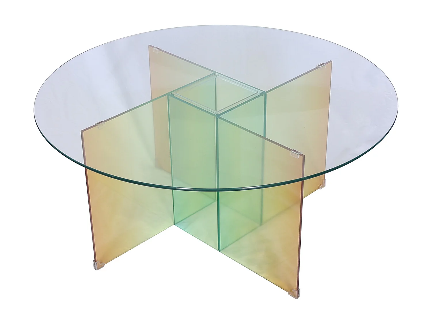 Table basse 90x42x90 cm Multicolore modig m75-90