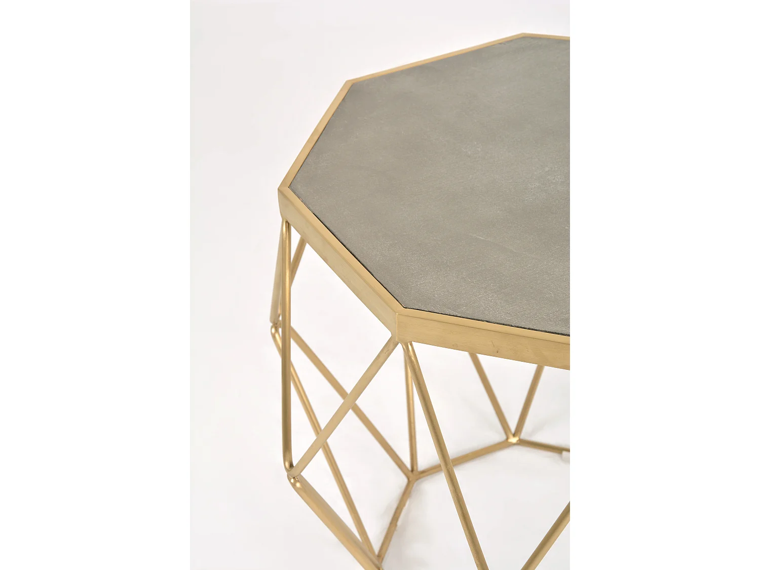 Mesa 68x55x68 cm glamour dorado gl1715