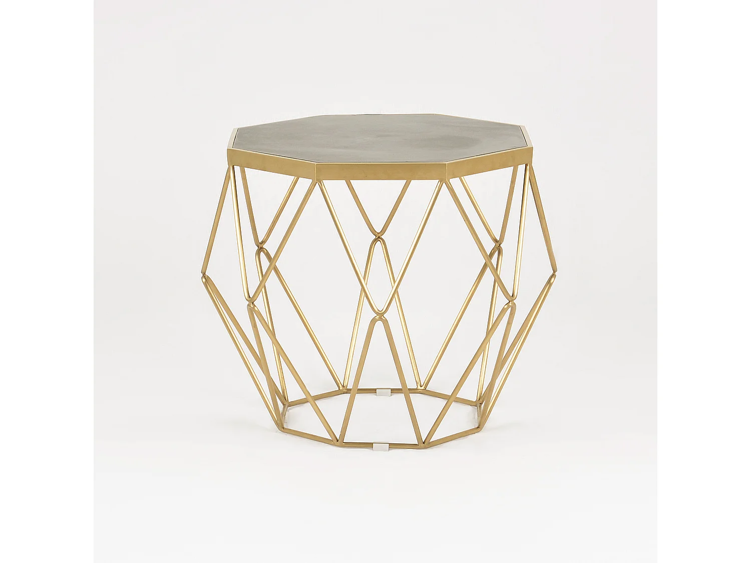 Table 68x55x68 cm glamour doré gl1715