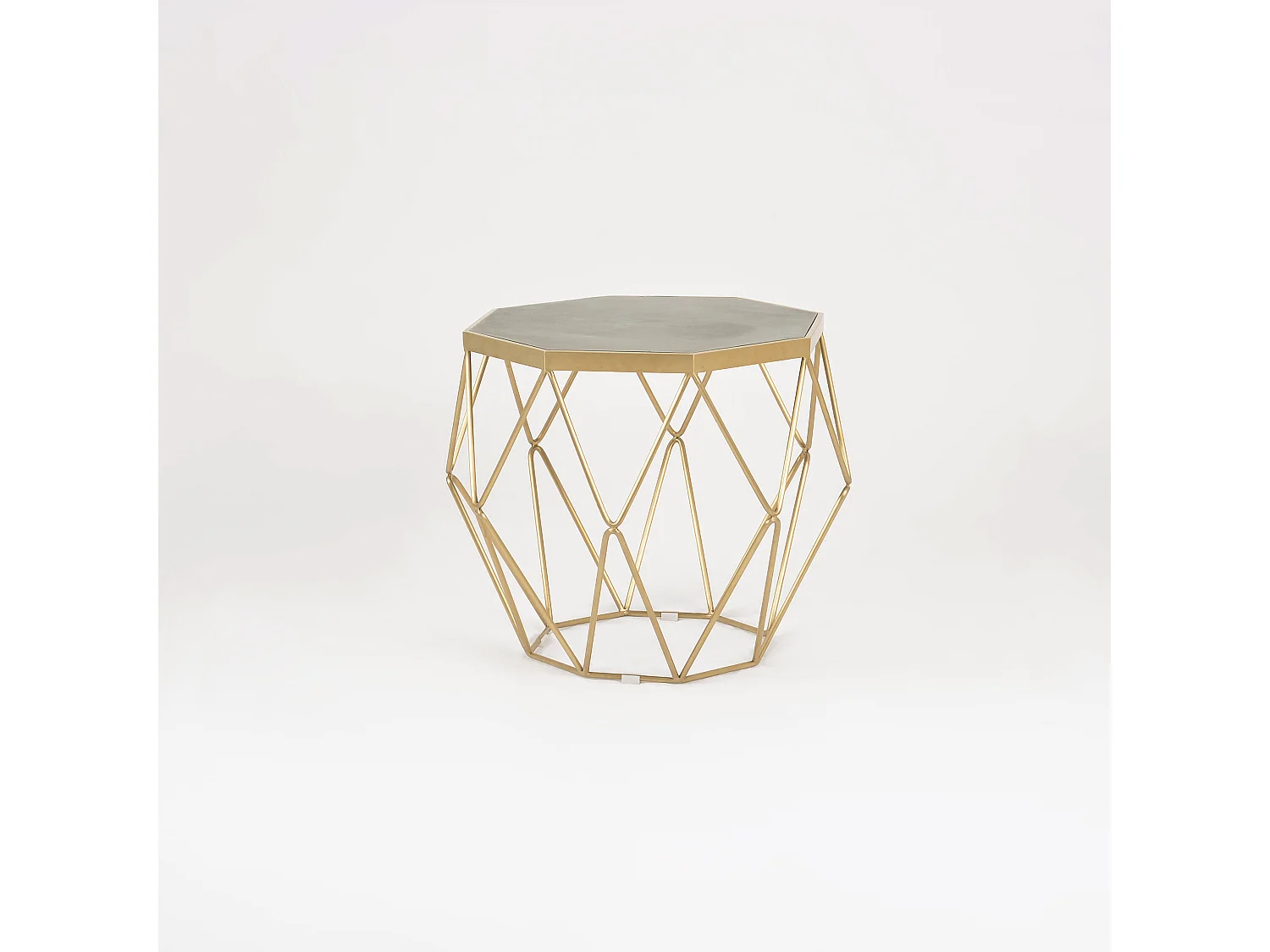 Table 68x55x68 cm glamour doré gl1715