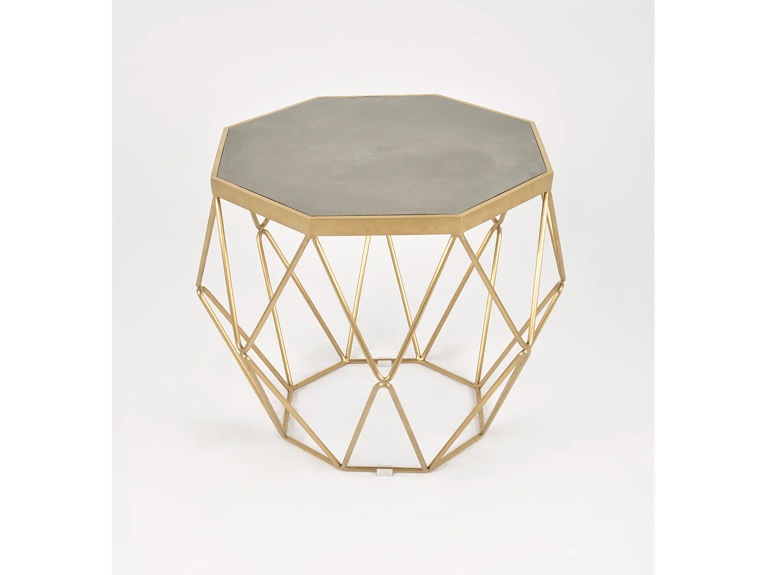 Table 68x55x68 cm glamour doré gl1715