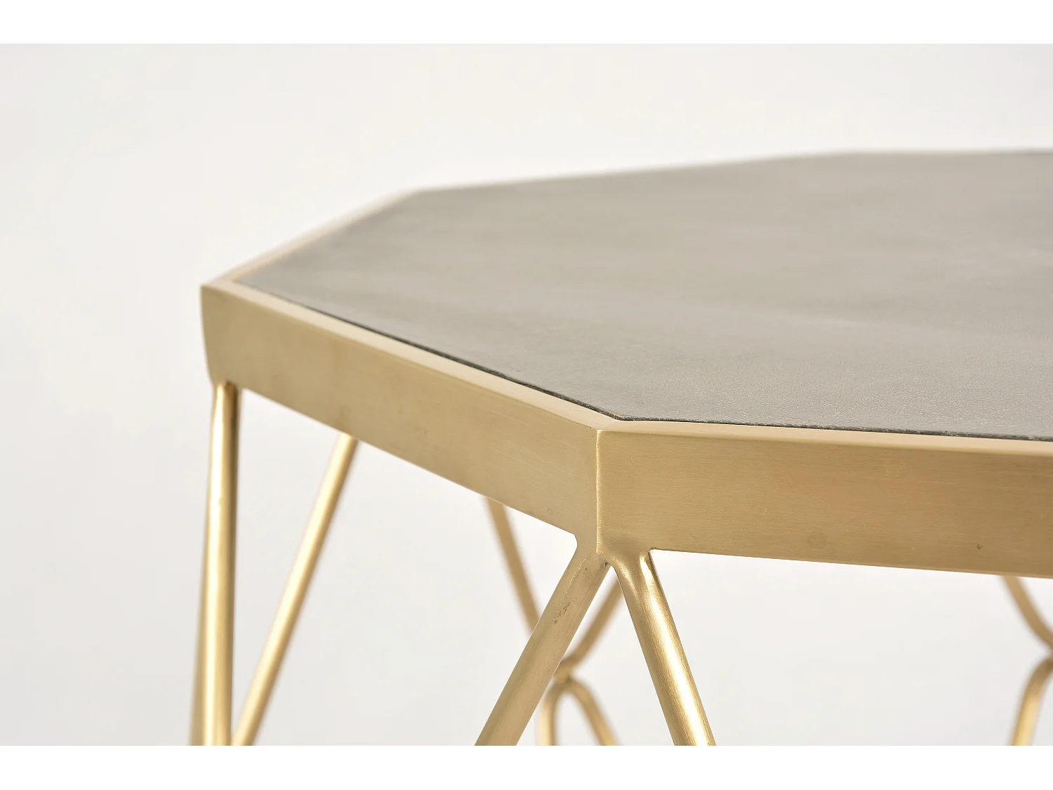 Table 68x55x68 cm glamour doré gl1715