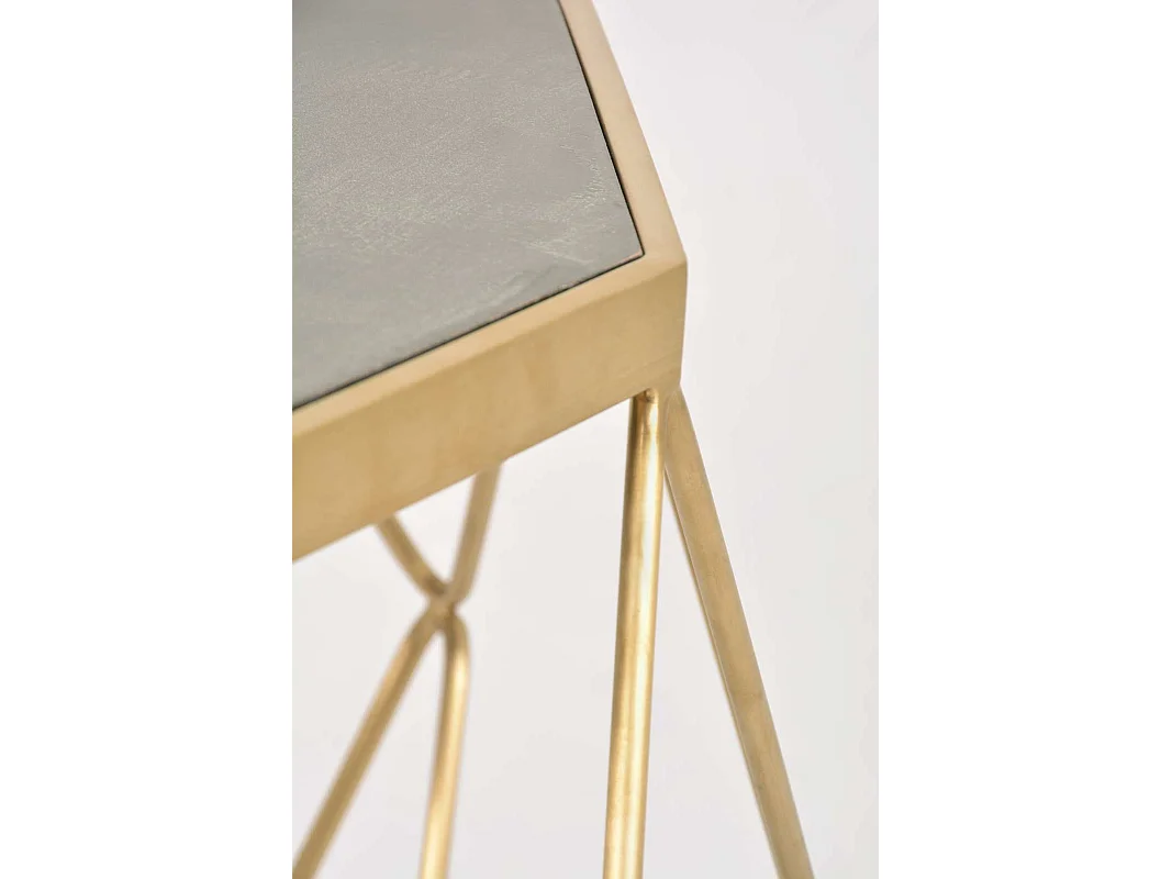 Table 68x55x68 cm gold glamour gl1715