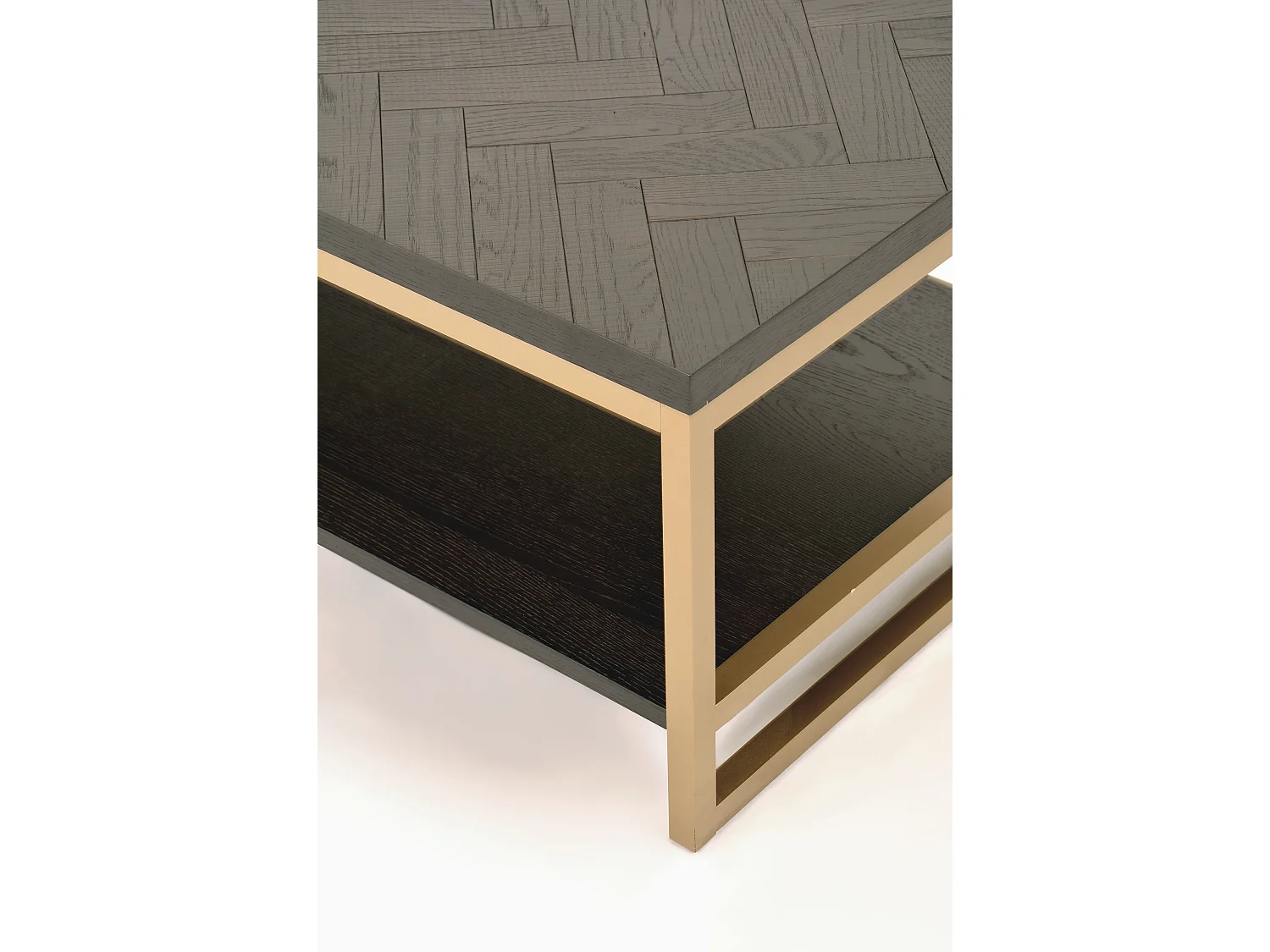 Table basse 120x42x60 cm noire Séville