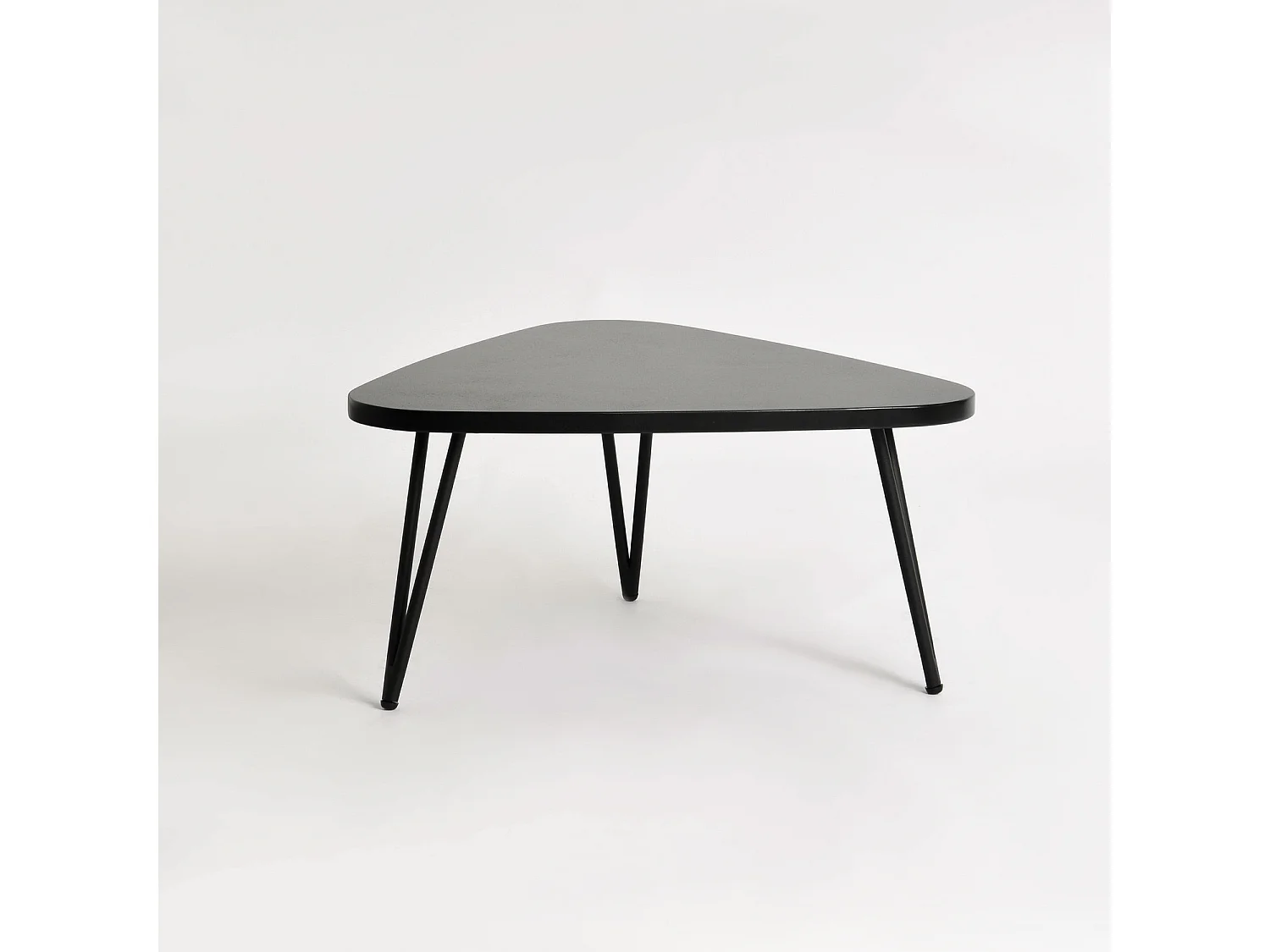 Table basse 68x35x73 cm noir adesso adesl06-h35