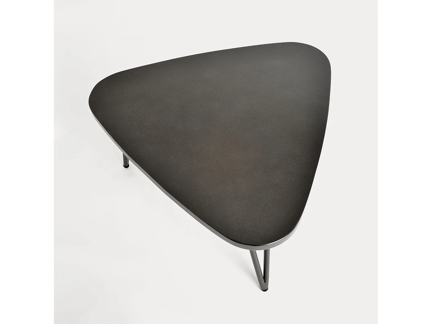 Table basse 68x35x73 cm noir adesso adesl06-h35