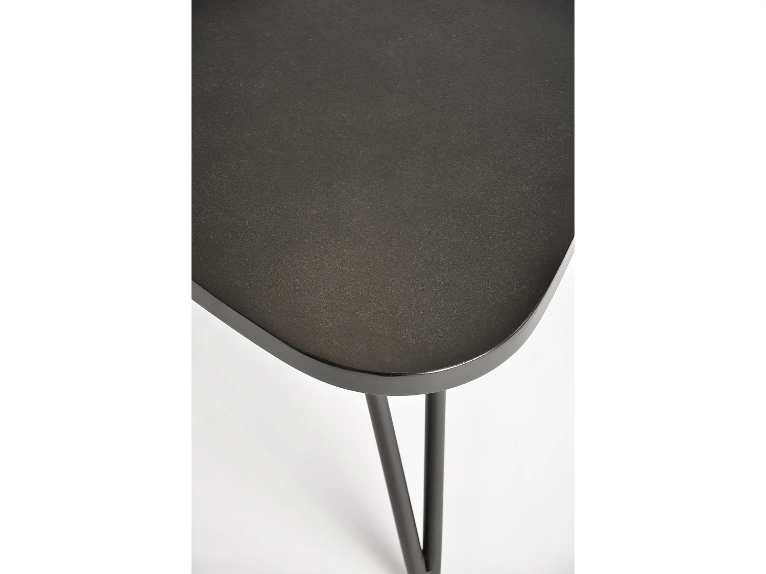 Table basse 68x35x73 cm noir adesso adesl06-h35