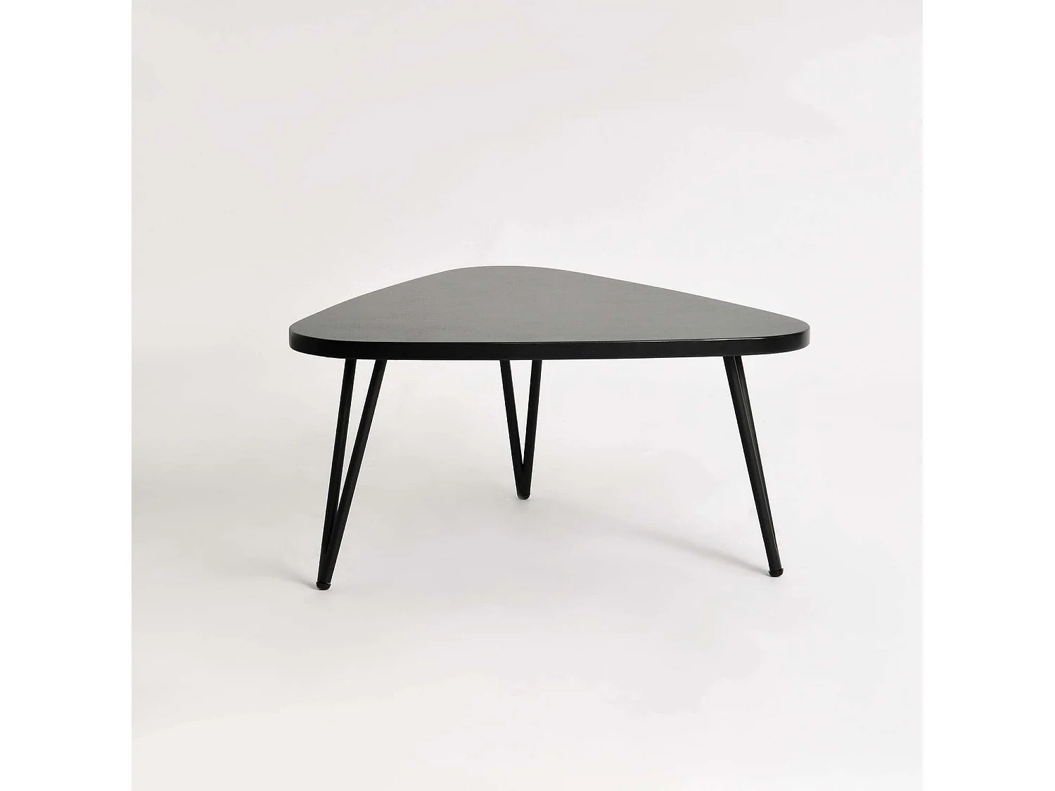 Sofabord Adesso, 68 x 35 x 73 cm, sort
