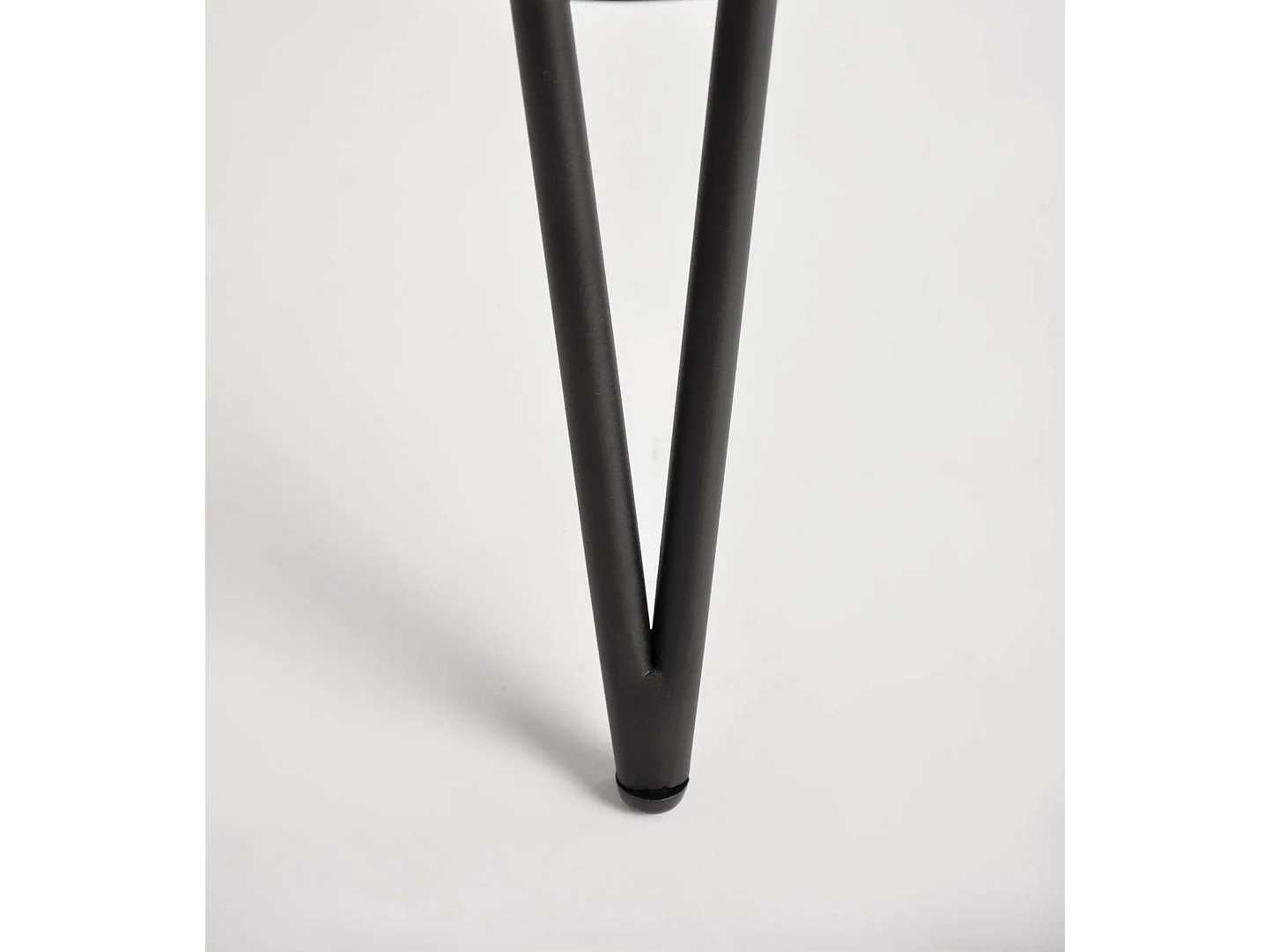 Sofabord Adesso, 68 x 35 x 73 cm, sort