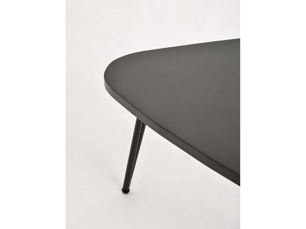 Sofabord Adesso, 68 x 35 x 73 cm, sort