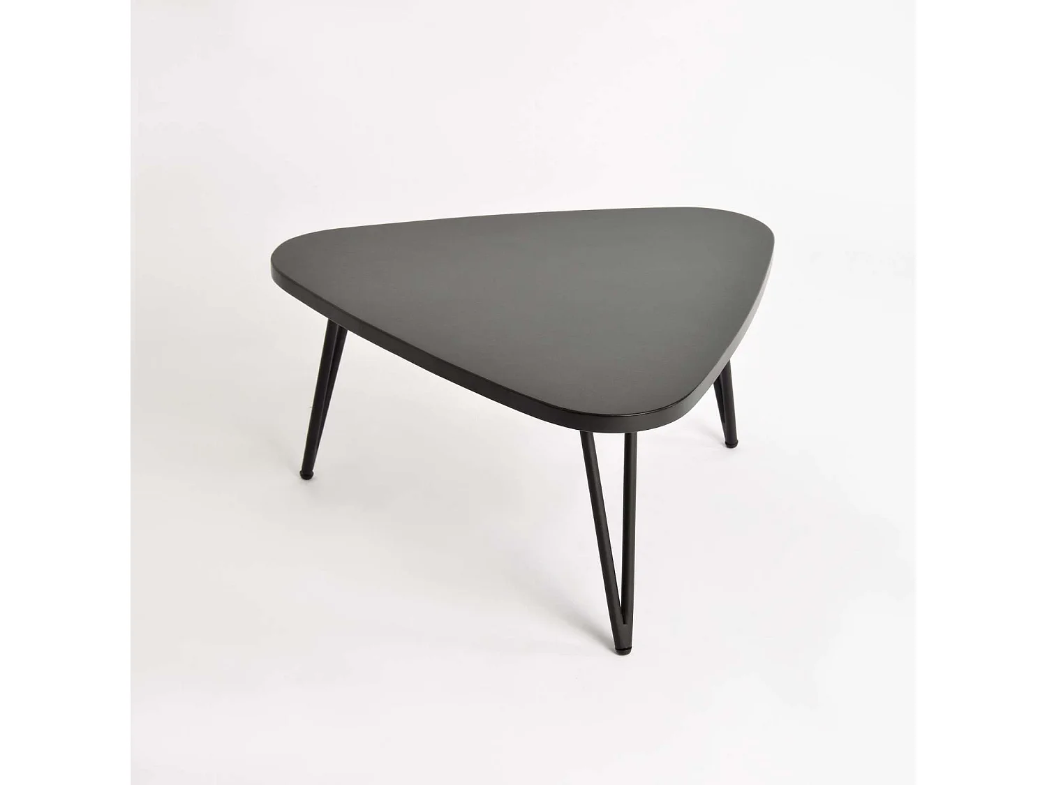 Sofabord Adesso, 68 x 35 x 73 cm, sort