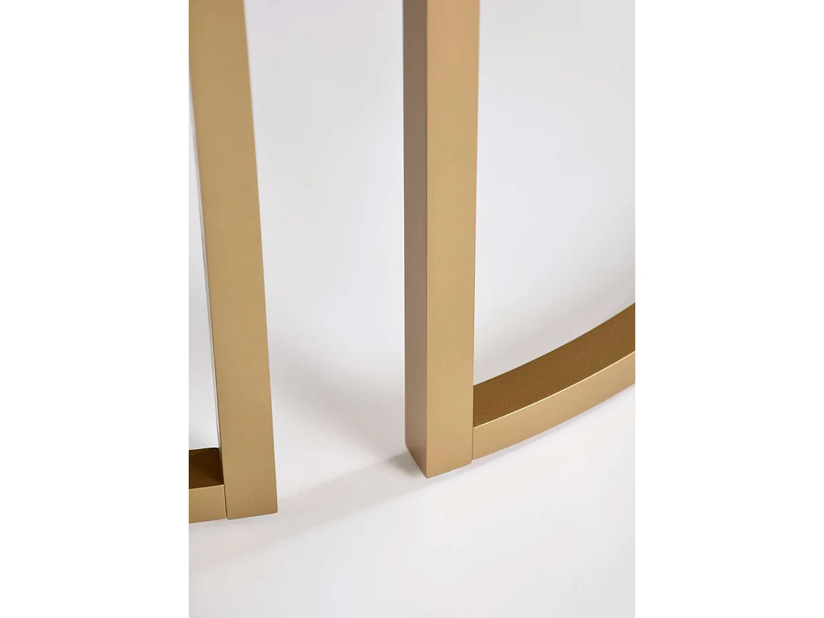 Rundt sofabord Seville, 90 cm, sort