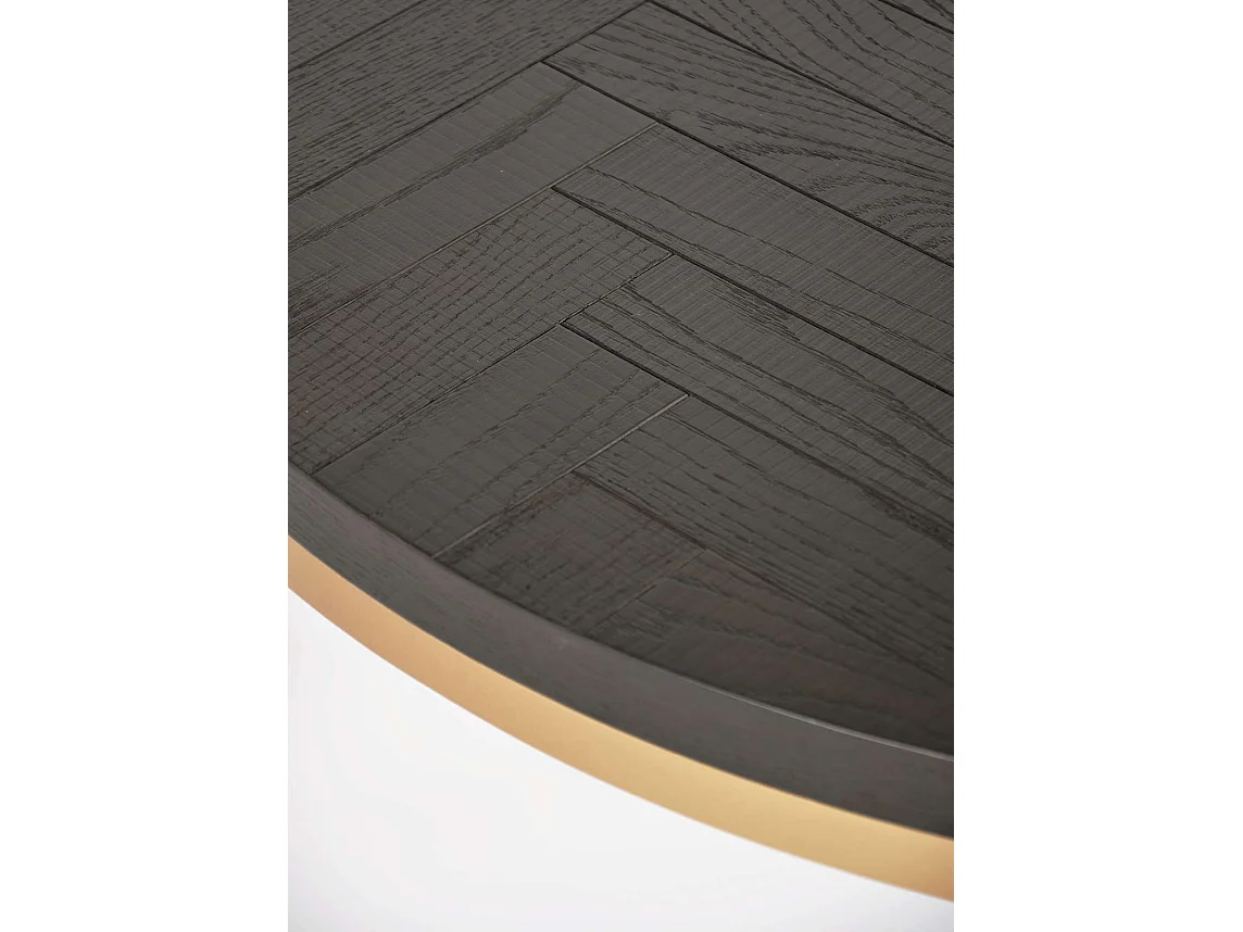 Rundt sofabord Seville, 90 cm, sort