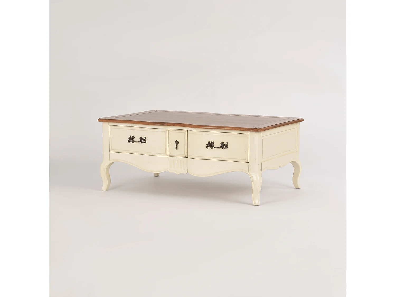 Table basse 122x49x80 cm ivoire Verona VE809