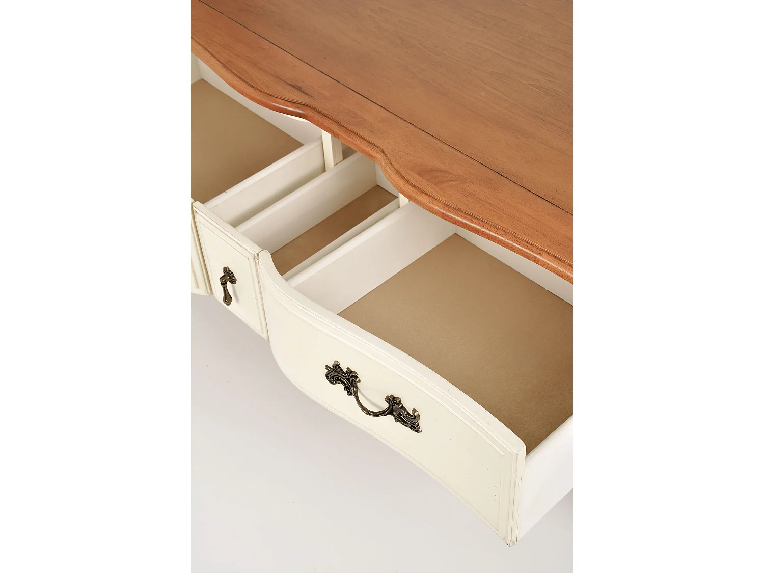 Table basse 122x49x80 cm ivoire Verona VE809