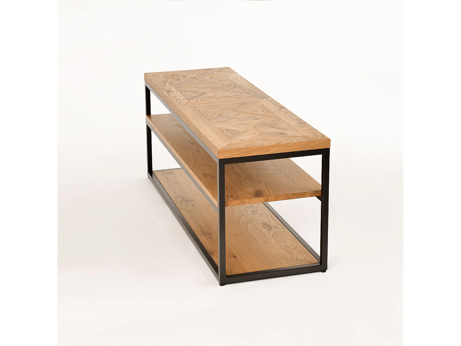 Table basse 116x45x37 cm chêne naturel indus in25-0