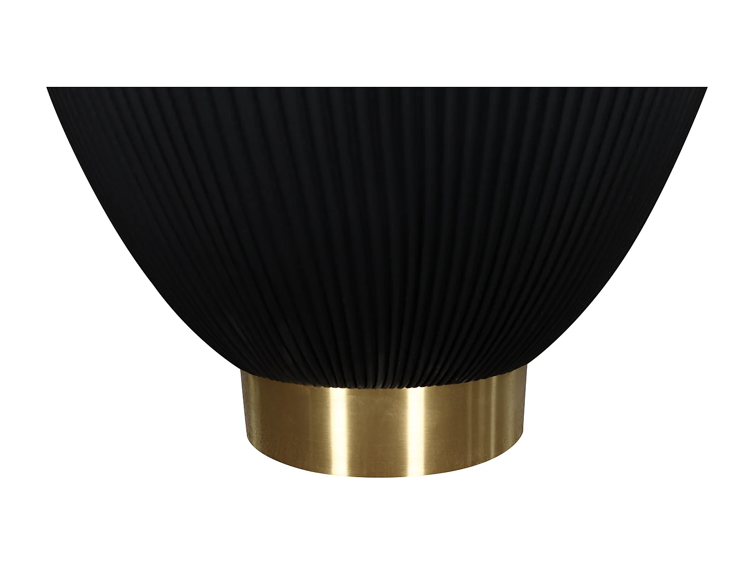 Mesa de centro 47x45x47 cm negro blanco dorado modig m69