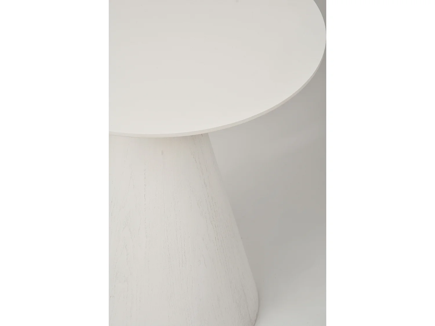 Table 40x44,5x40 cm blanche Florence FL01W