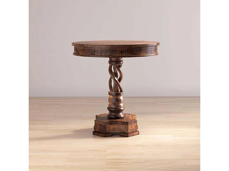 Table 76x76x76 cm Brown avola av1730-58