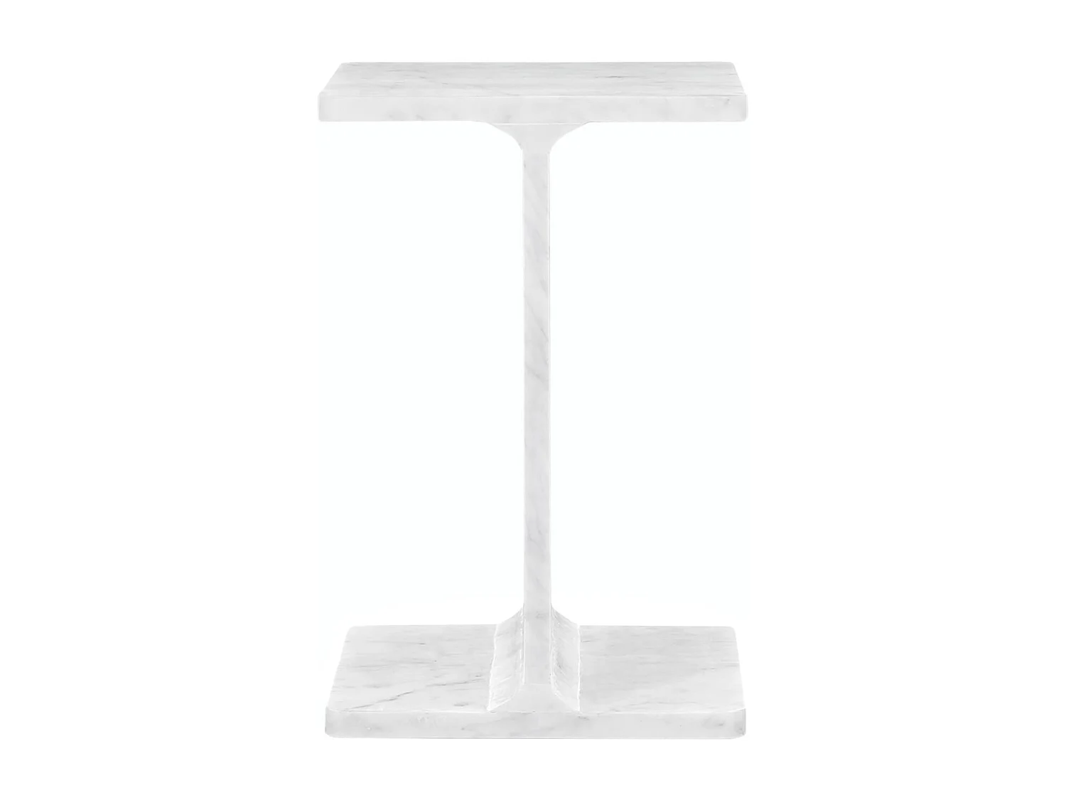 Table 30,5x46x38 cm blanc Avola AV2330-2
