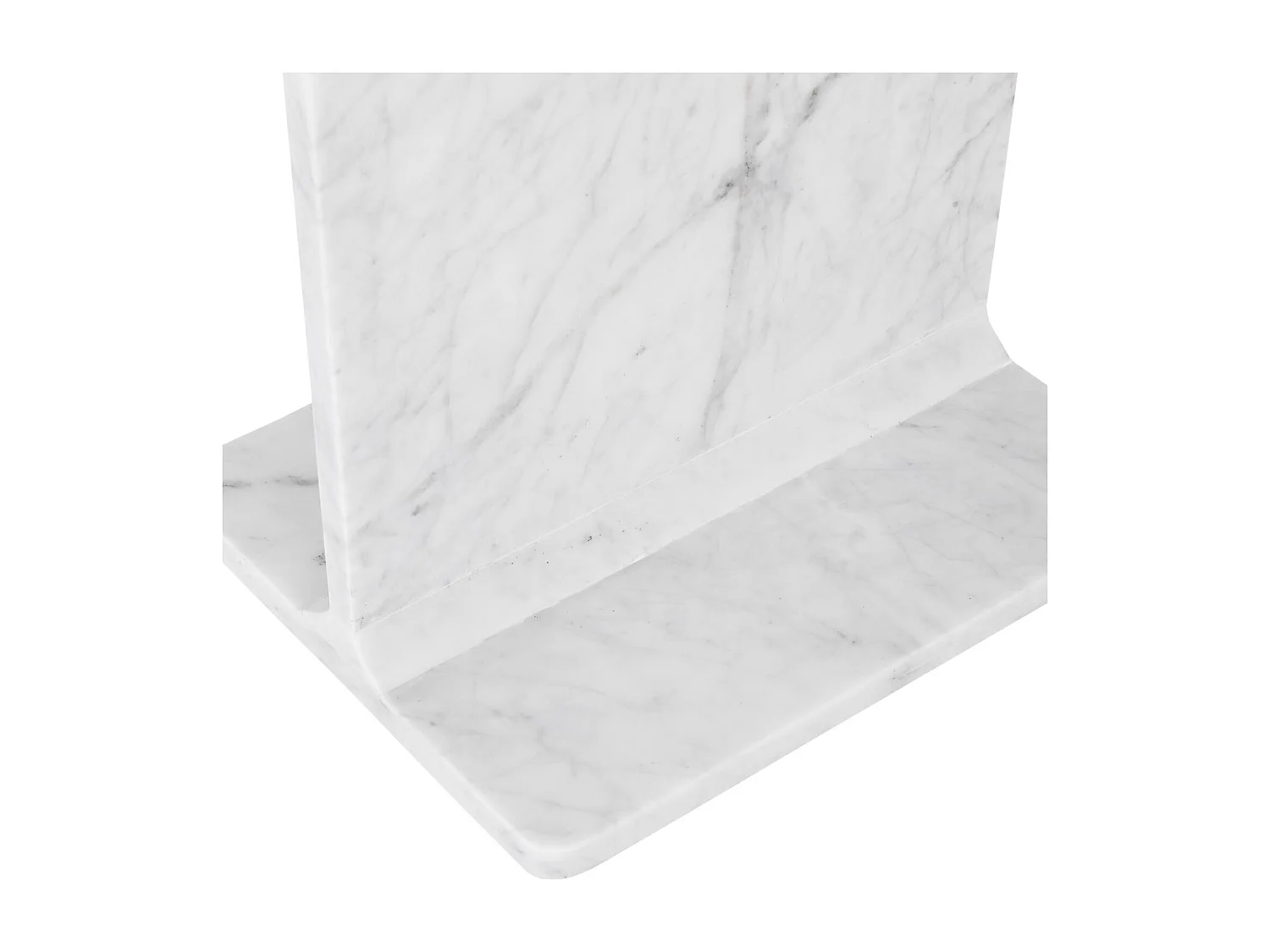 Table 30,5x46x38 cm blanc Avola AV2330-2