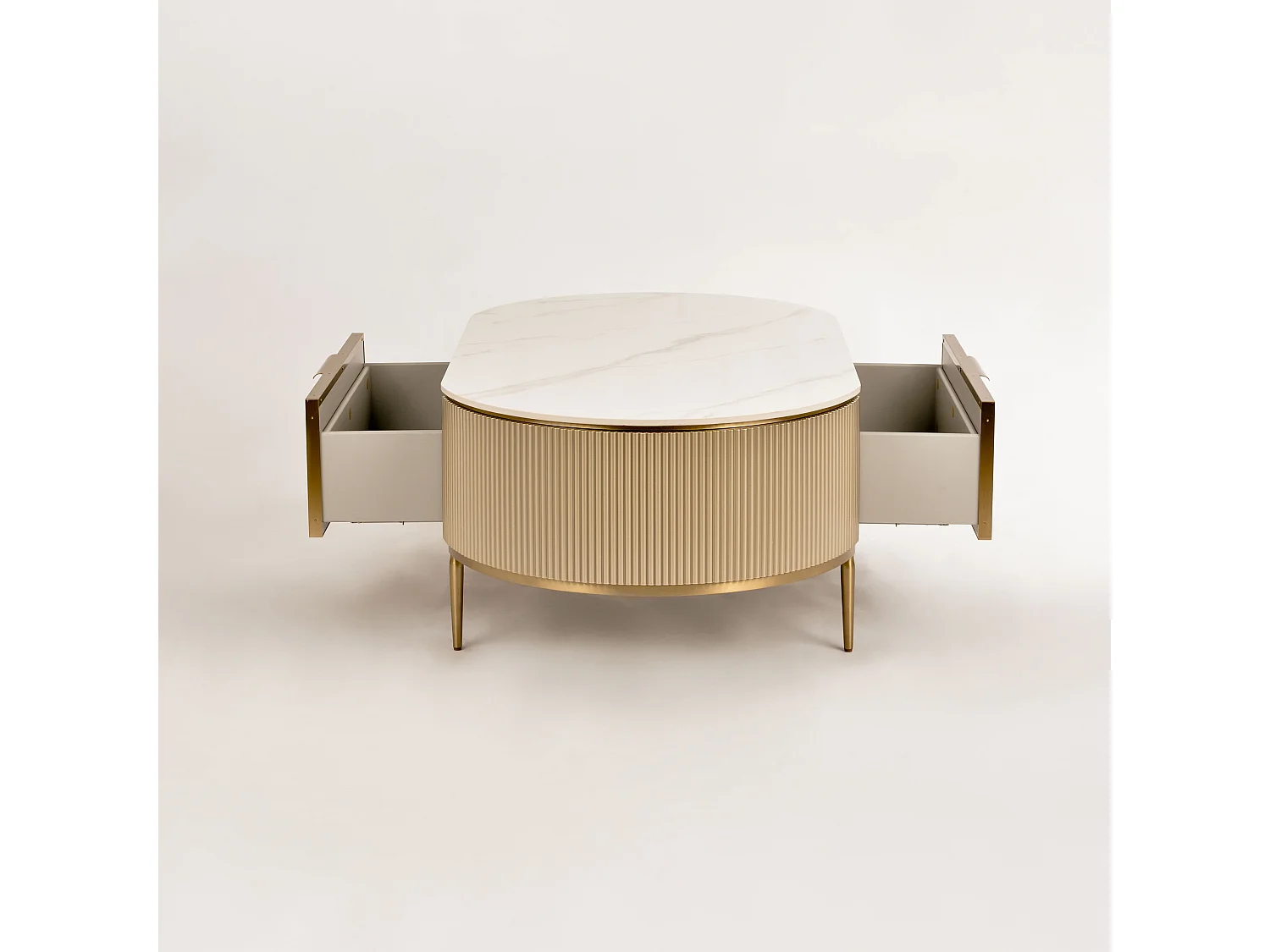 Mesa de centro 122x45x71 cm dorado Stilig ST907