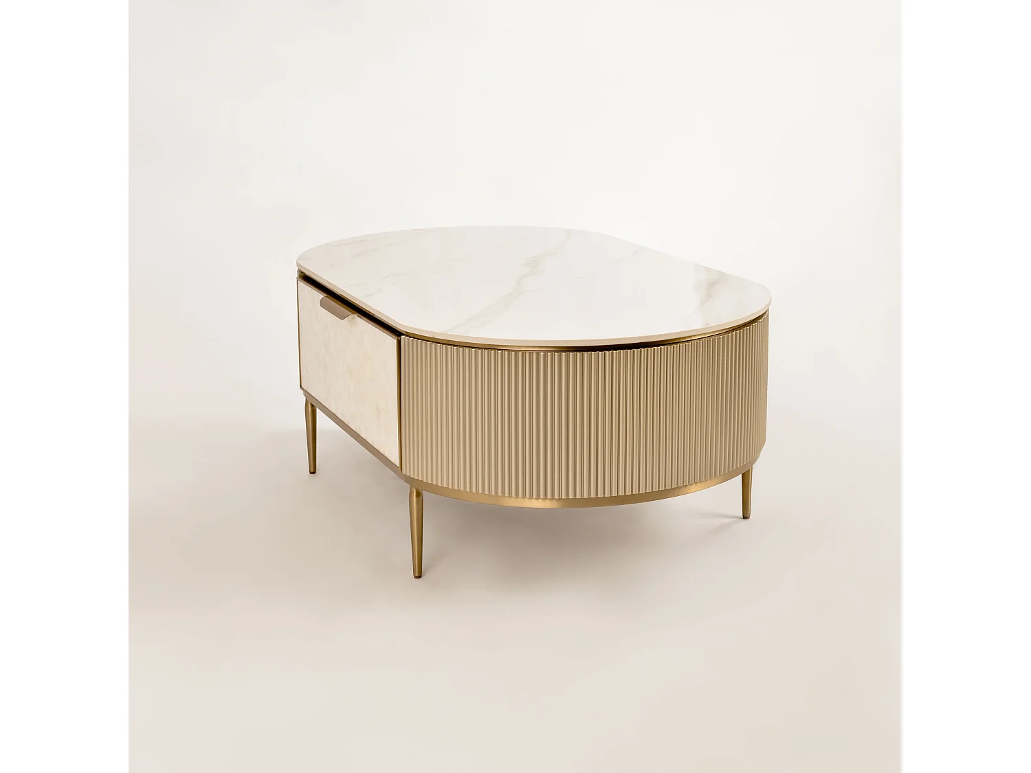 Mesa de centro 122x45x71 cm dorado Stilig ST907