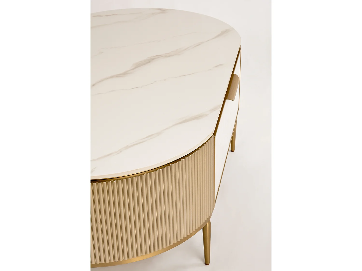 Salontafel 122x45x71 cm goud Stilig ST907