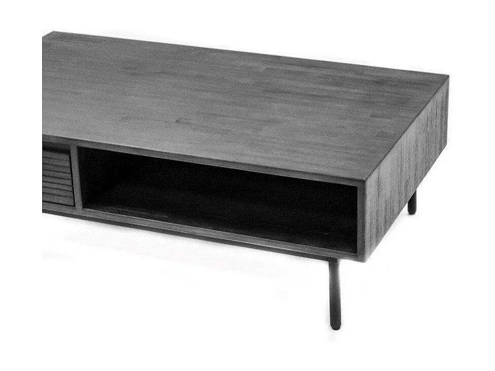 Mesa de centro 120x40x70 cm gris tundra Capella CAPL06