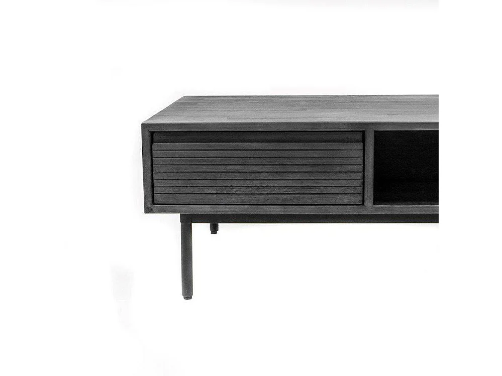 Table basse 120x40x70 cm gris tundra Capella CAPL06