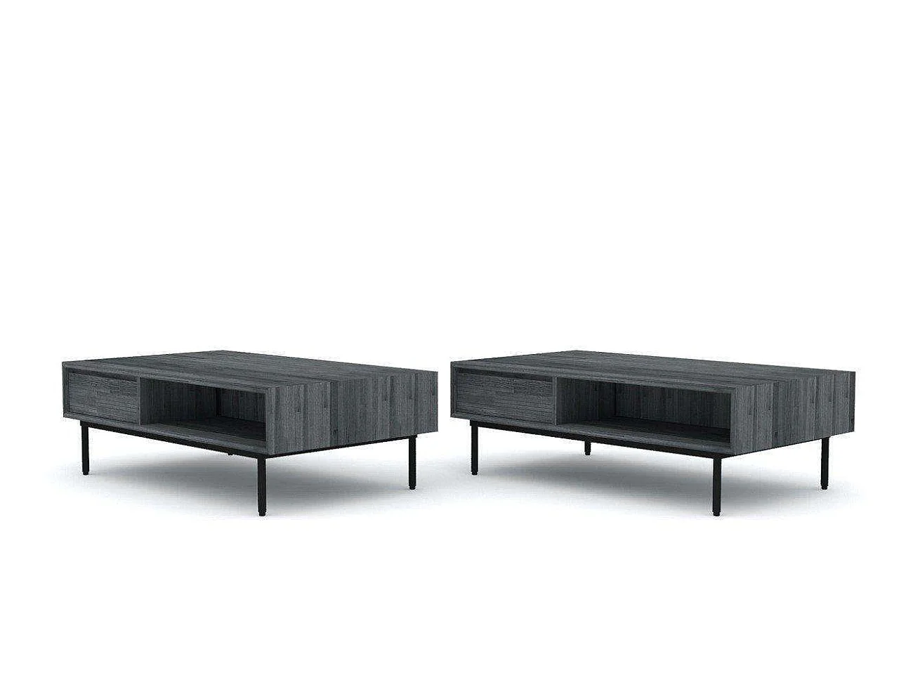 Sofabord Capella, 120 cm, grå