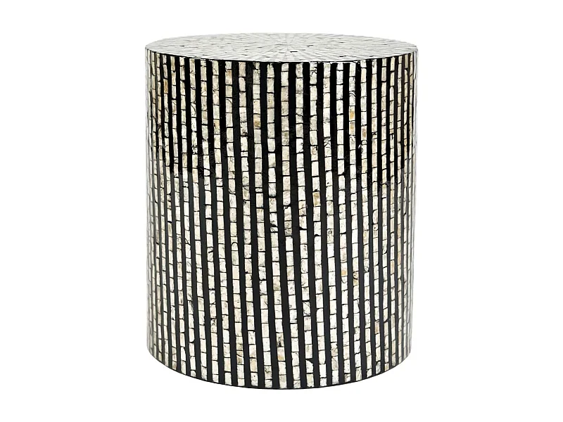 Mesa 40,5x46x40,5 cm negra Avola AV1730-28B