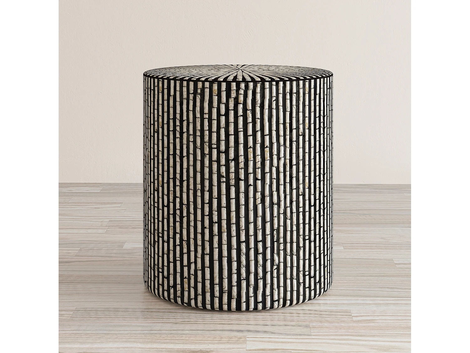 Mesa 40,5x46x40,5 cm negra Avola AV1730-28B