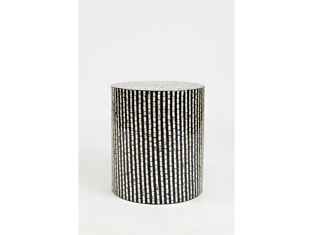 Table 40,5x46x40,5 cm noir Avola av1730-28b