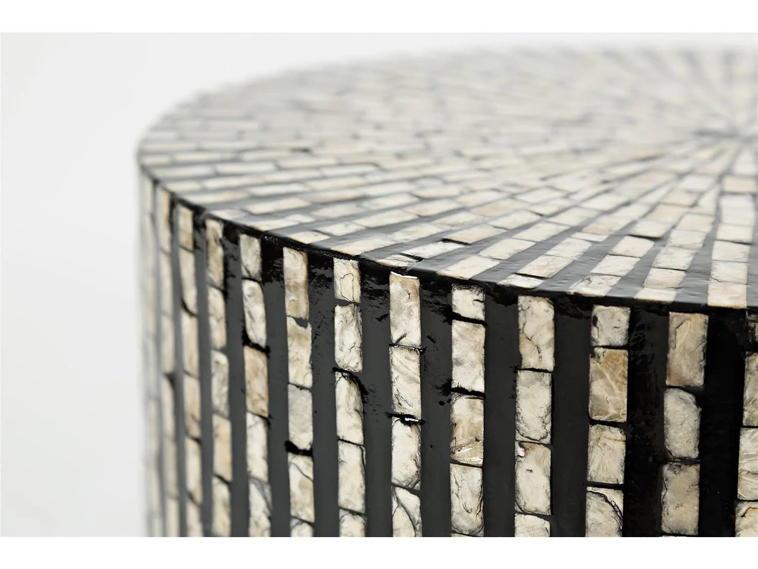 Table 40,5x46x40,5 cm noir Avola av1730-28b