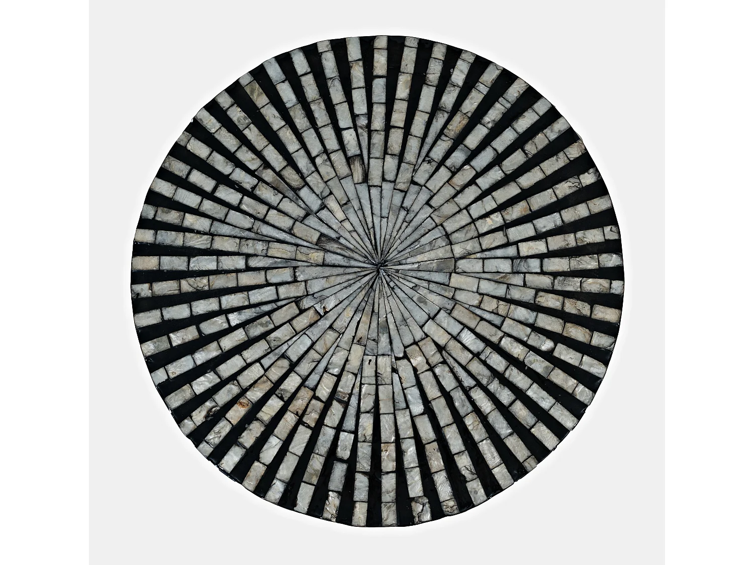 Table 40,5x46x40,5 cm noir Avola av1730-28b