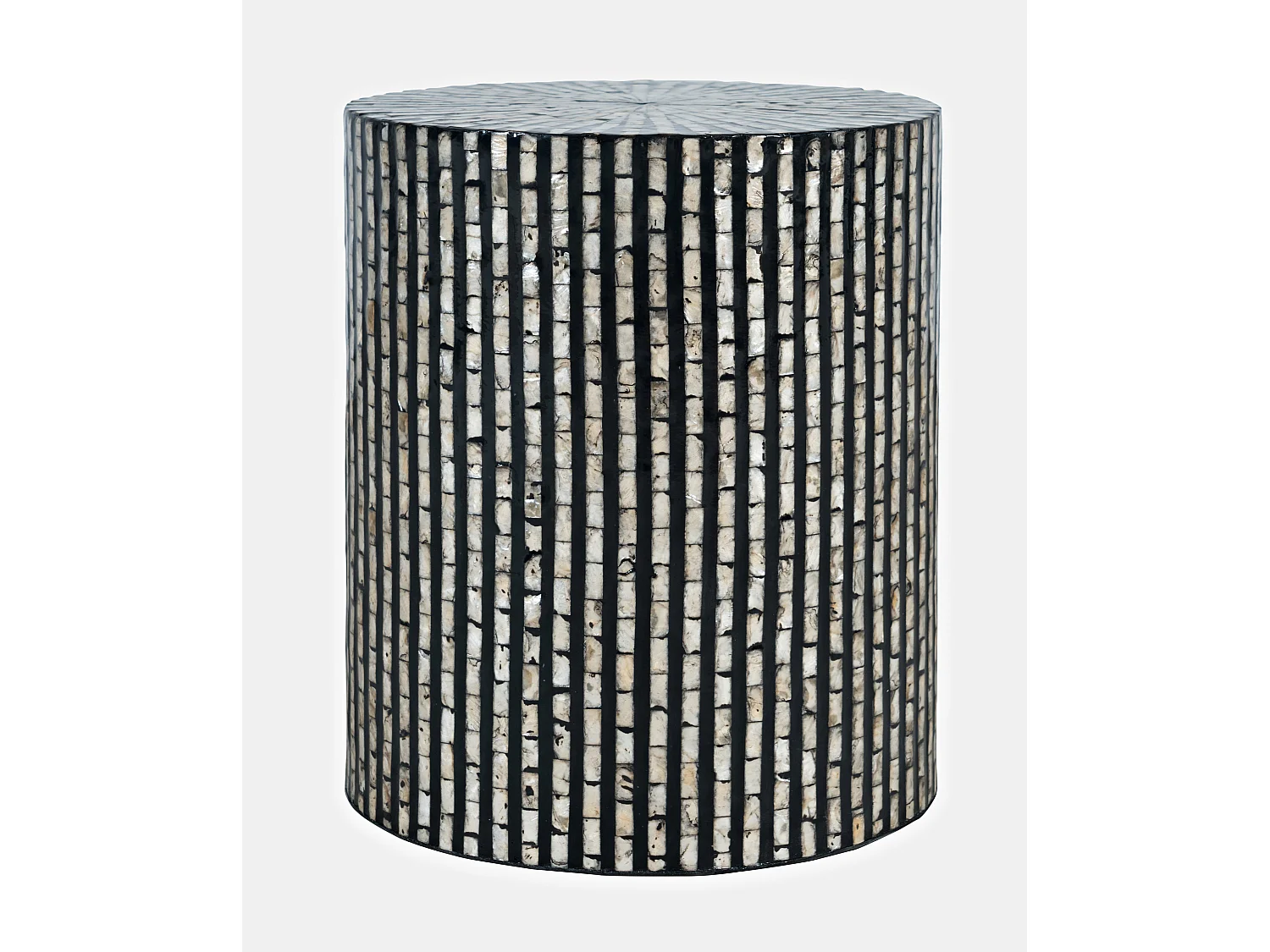 Table 40,5x46x40,5 cm noir Avola av1730-28b