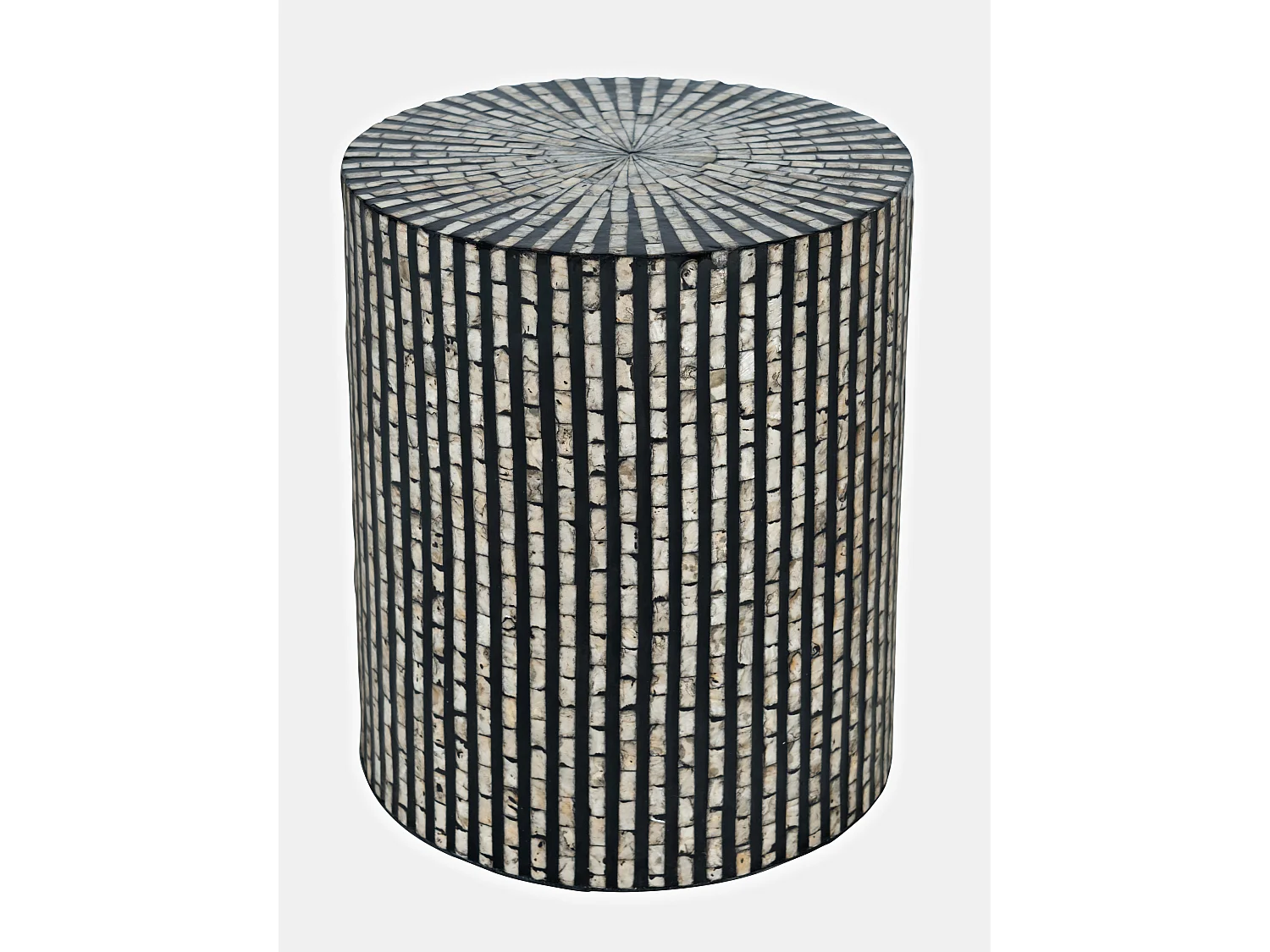 Table 40,5x46x40,5 cm noir Avola av1730-28b