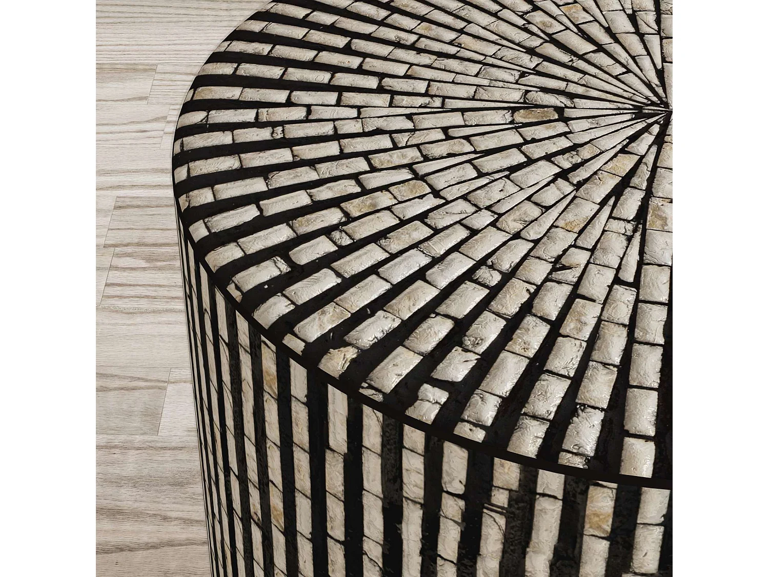Table 40.5x46x40.5 cm black avola av1730-28b