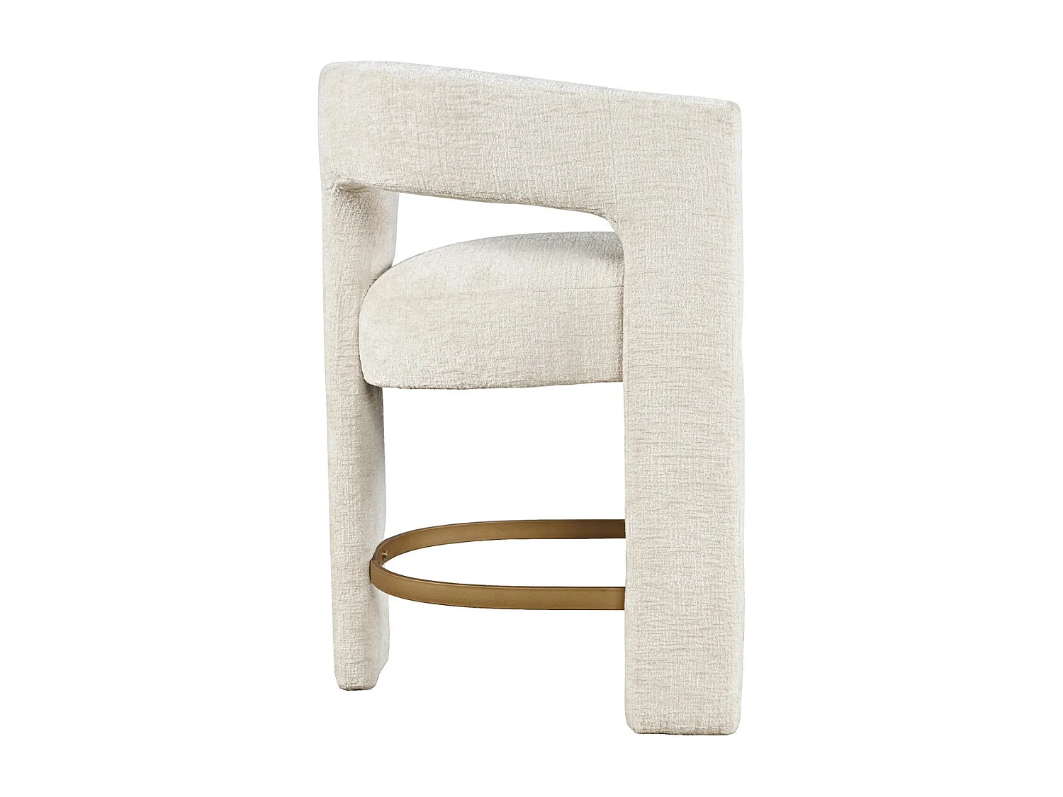 Barhocker 61x89x57 cm beige Leith LET71HN