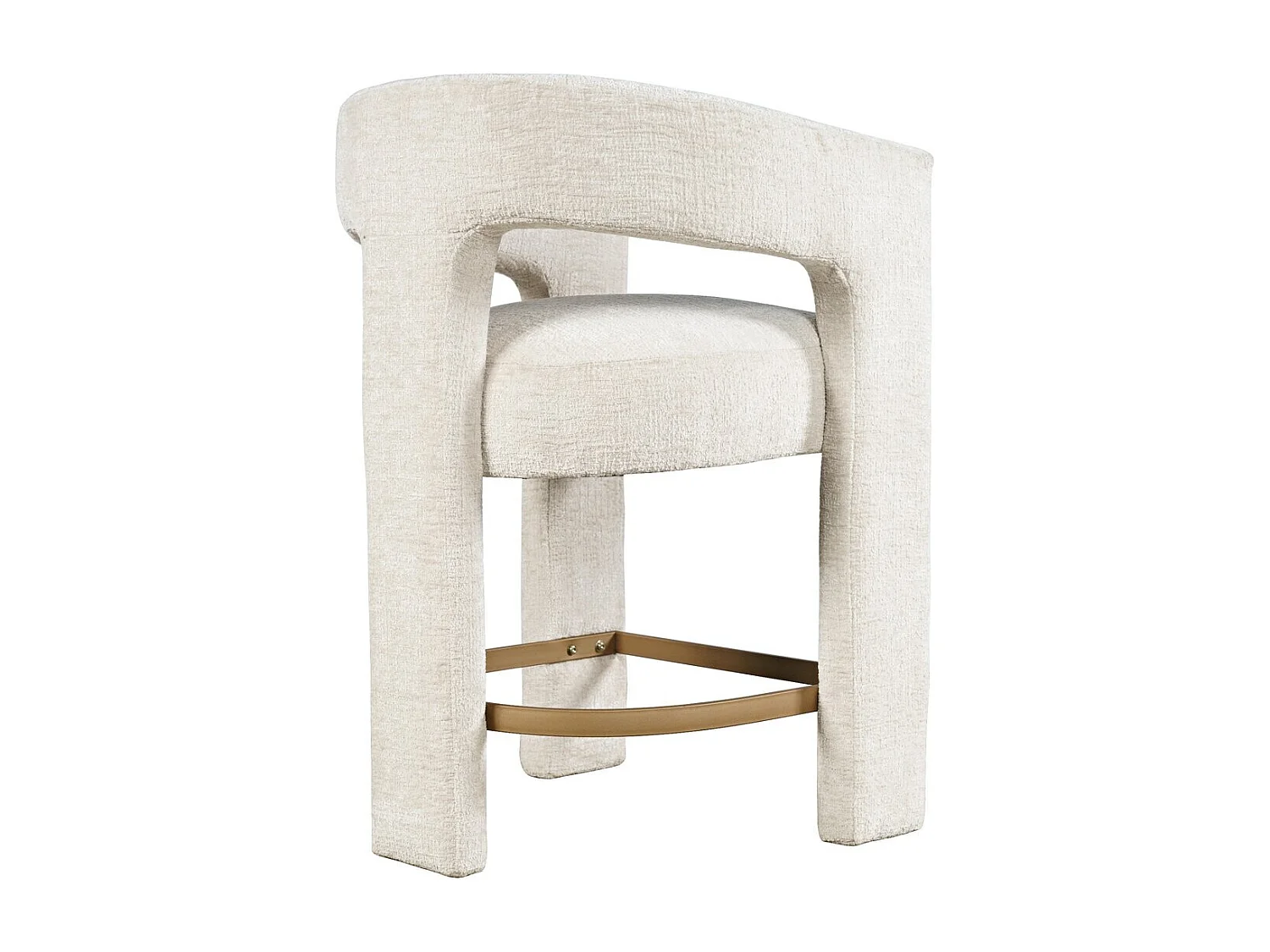 Barhocker 61x89x57 cm beige Leith LET71HN