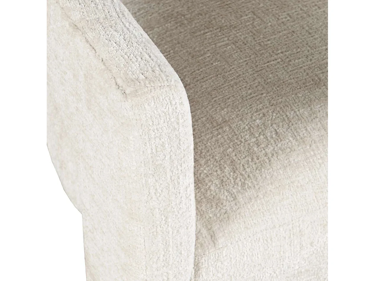 Klädd Barpall, Leith, Beige
