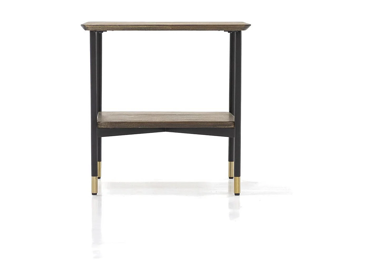 Table 50x50x50 cm Labyrinthe marron