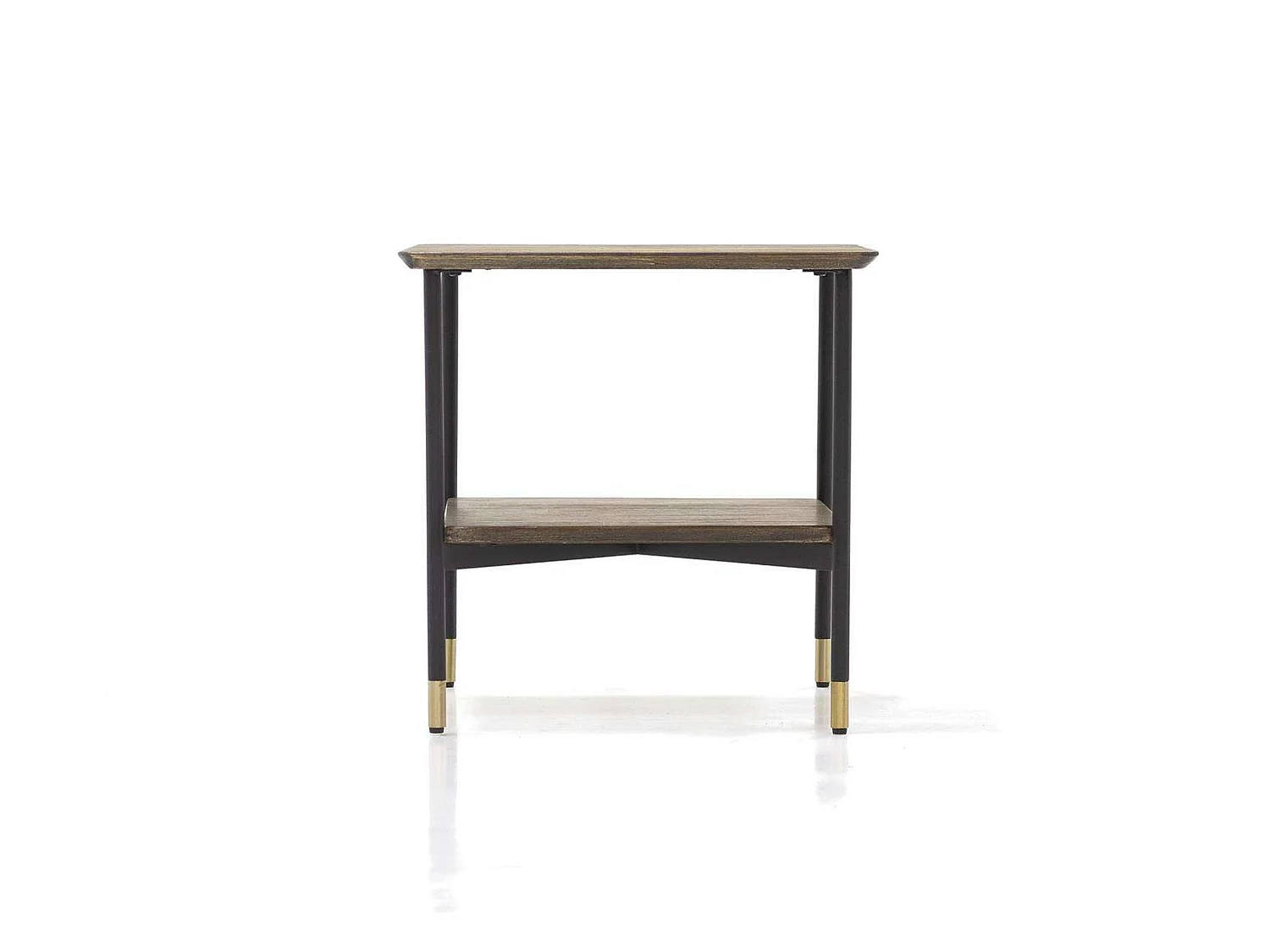 Table 50x50x50 cm Labyrinthe marron