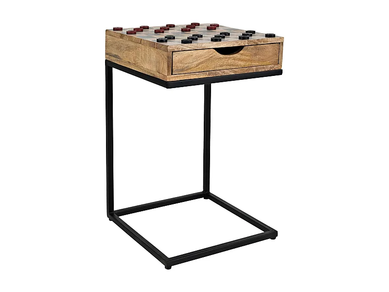 Tavolo da scacchi 42x66x42 cm marrone Avola AV1730-26