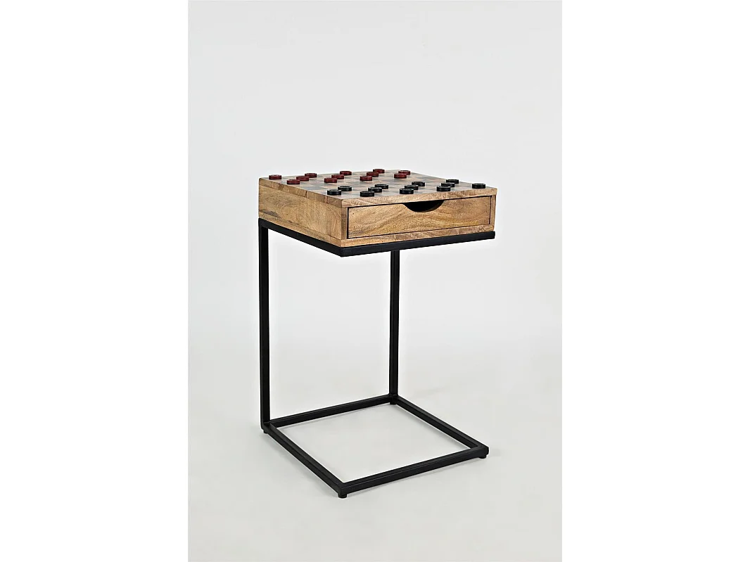 Tavolo da scacchi 42x66x42 cm marrone Avola AV1730-26