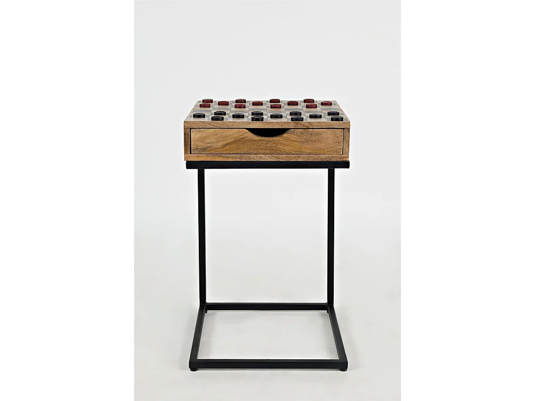 Table d'échecs 42x66x42 cm marron Avola AV1730-26